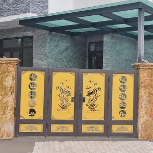 Cổng sát cnc cao cấp