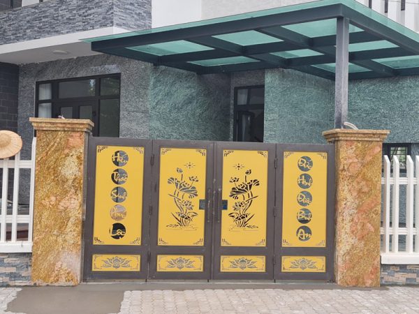 Cổng sát cnc cao cấp
