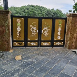 Cổng sát cnc cao cấp