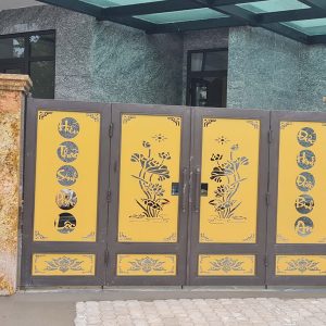 Cổng sát cnc cao cấp