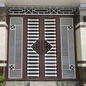 Cổng sắt sơn tĩnh điện