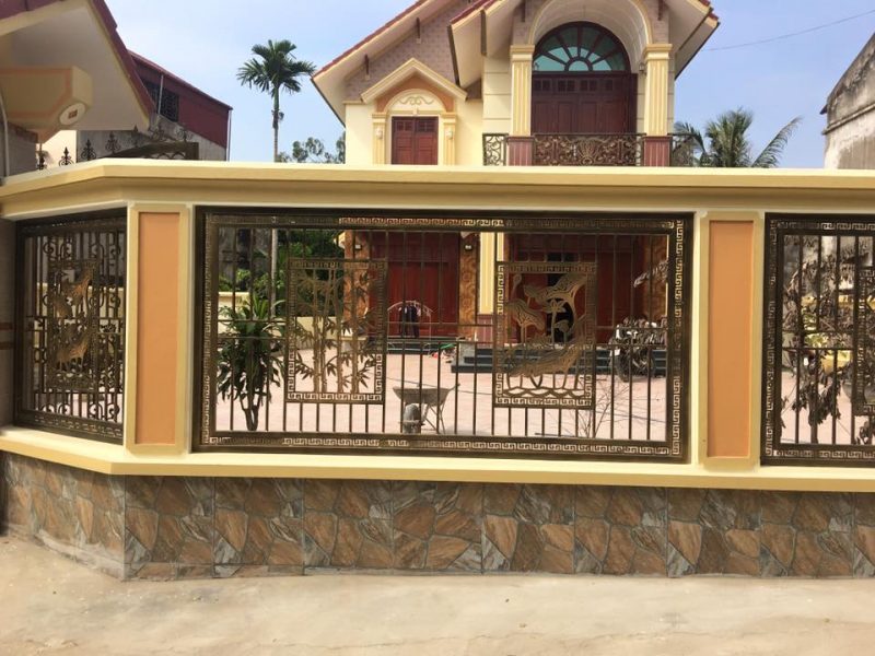 Hàng rào sắt cnc